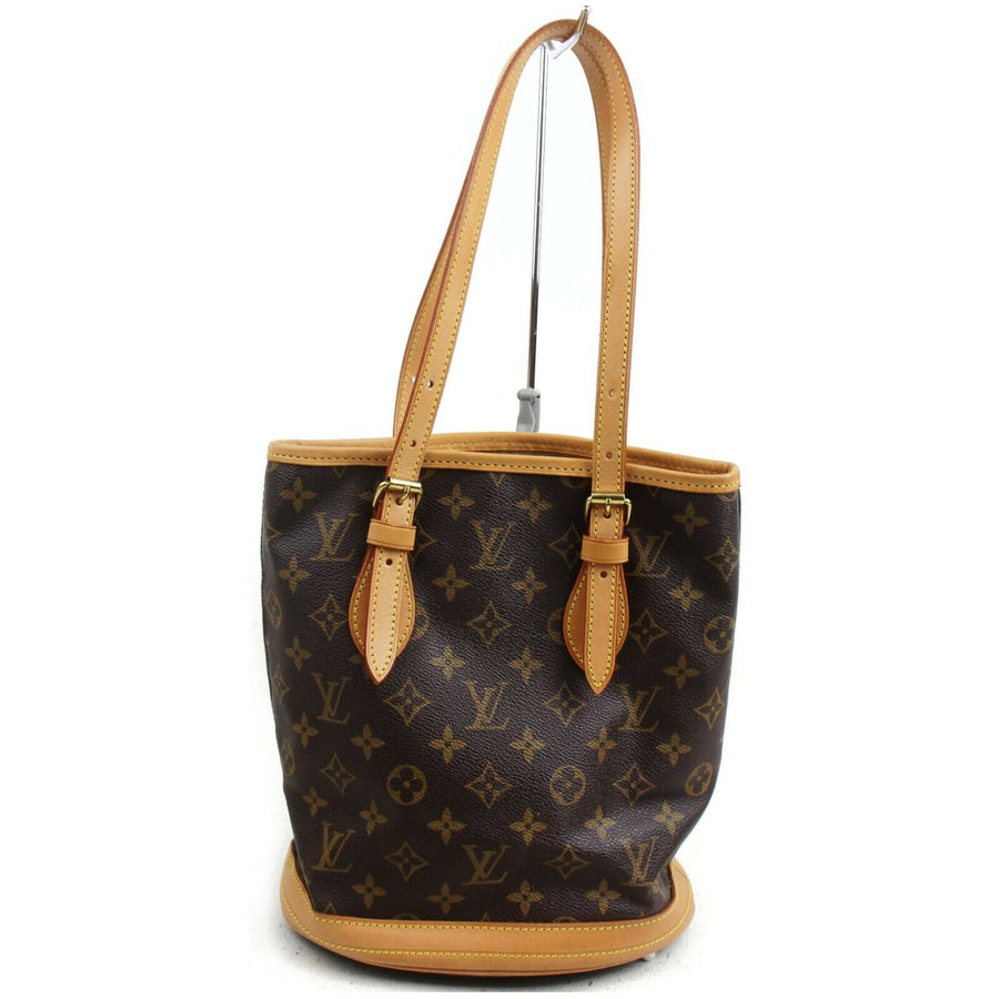 Louis Vuitton Tote Bag Bucket Pm Brown Monogram  (SHC7-10375)