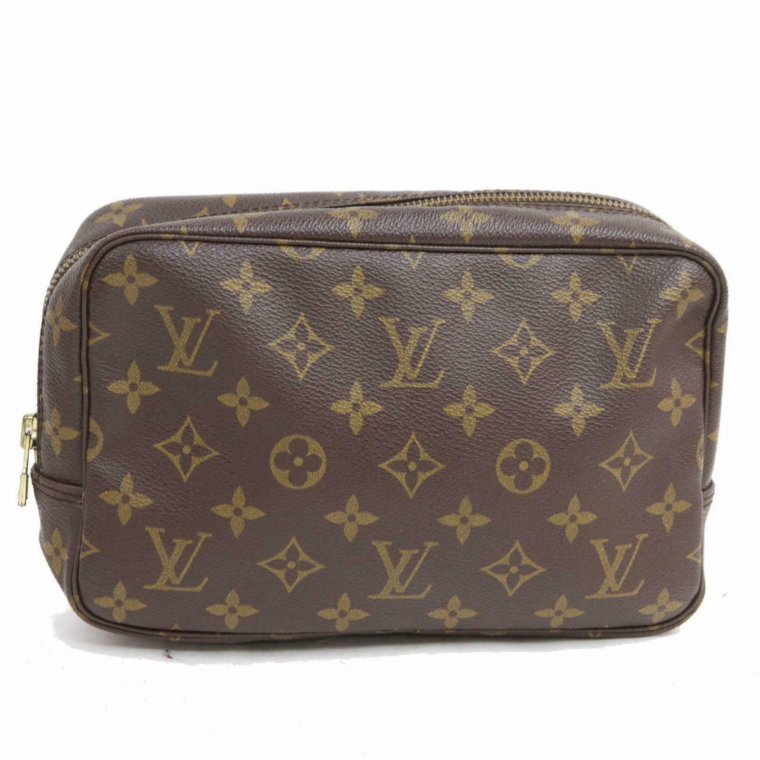 Louis Vuitton Cosmetic Pouch Troussetoilette 23  (SHC7-10655)
