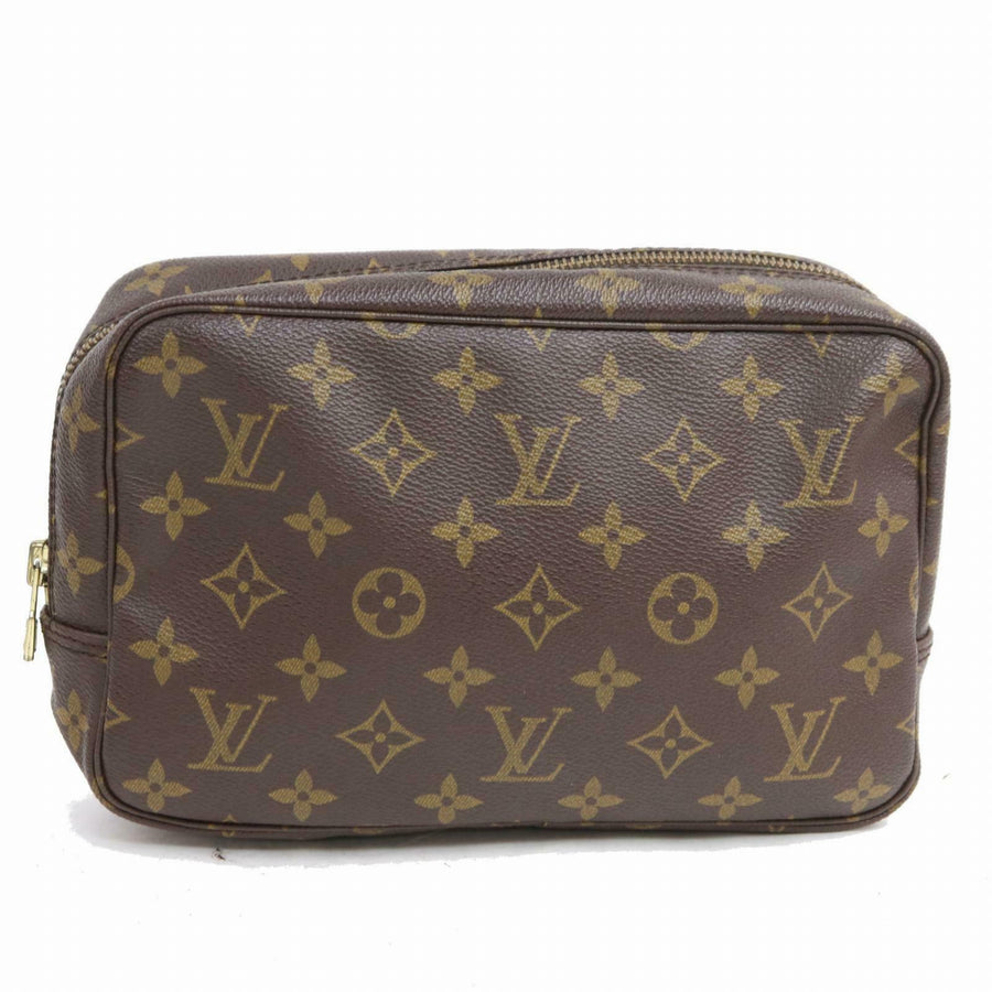 Louis Vuitton Cosmetic Pouch Troussetoilette 23  (SHC7-10655)