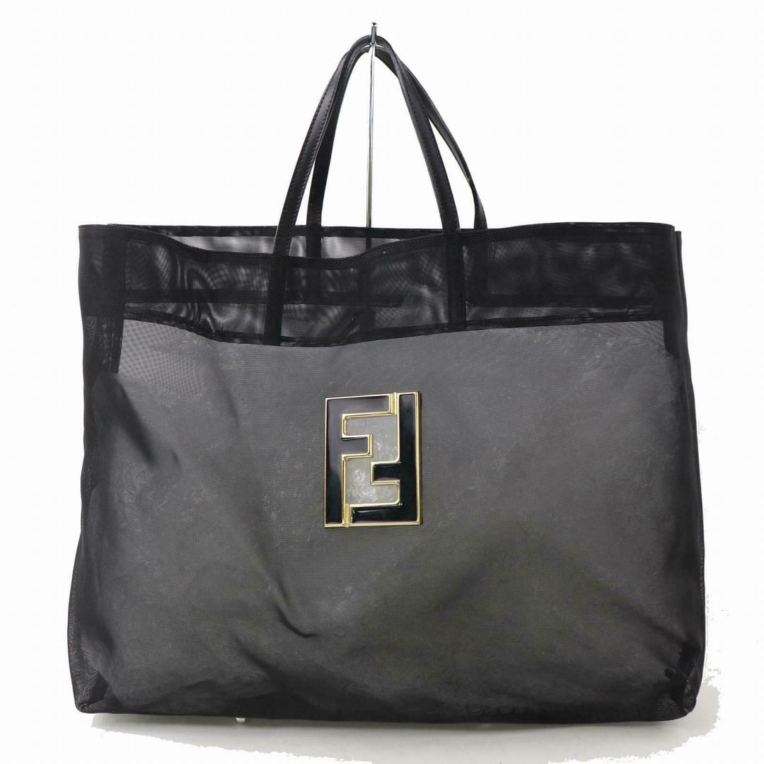 Indistinguishable  Fendi Hand Bag Black Nylon (SHC7-10129)