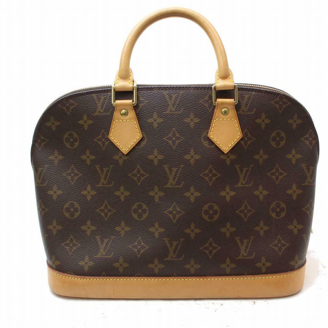 Louis Vuitton Hand Bag Alma Brown Monogram  (SHC7-10604)