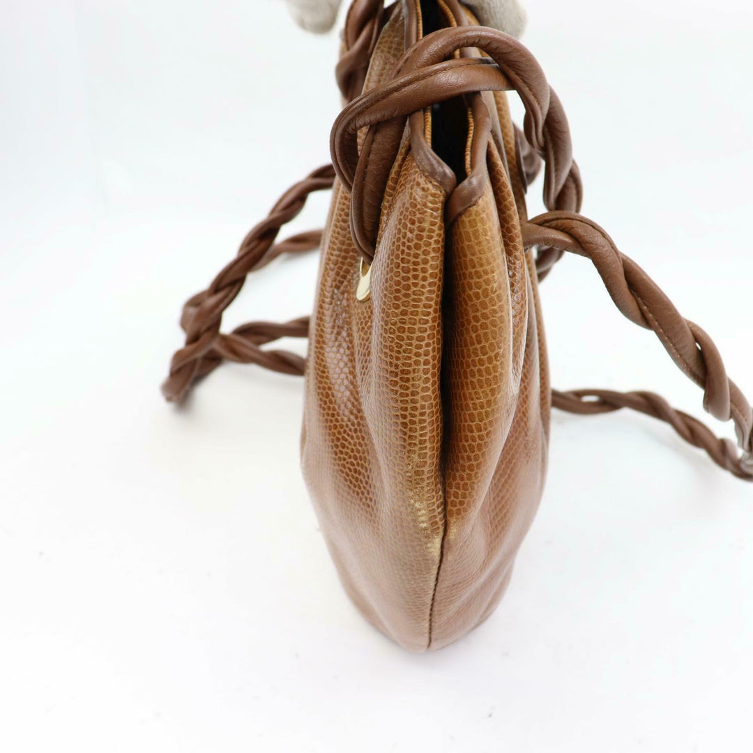 Indistinguishable  Fendi Hand Bag Brown Leather (SHC1-14302)