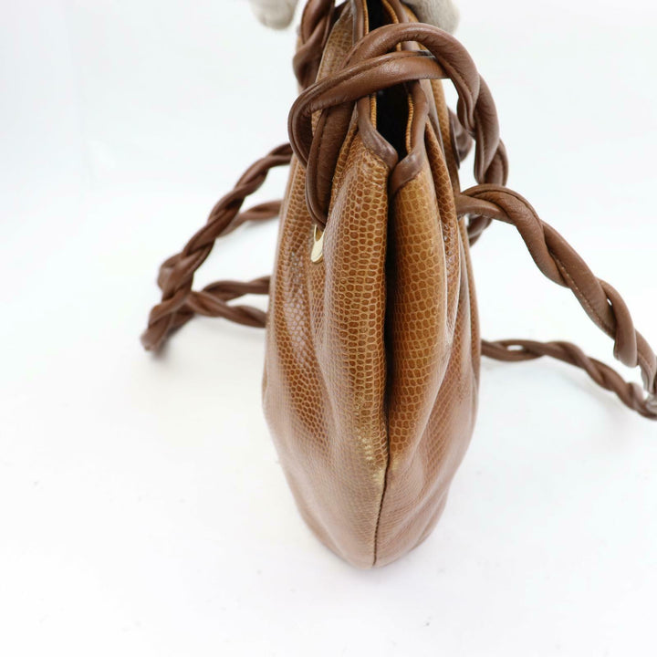 Indistinguishable  Fendi Hand Bag Brown Leather (SHC1-14302)