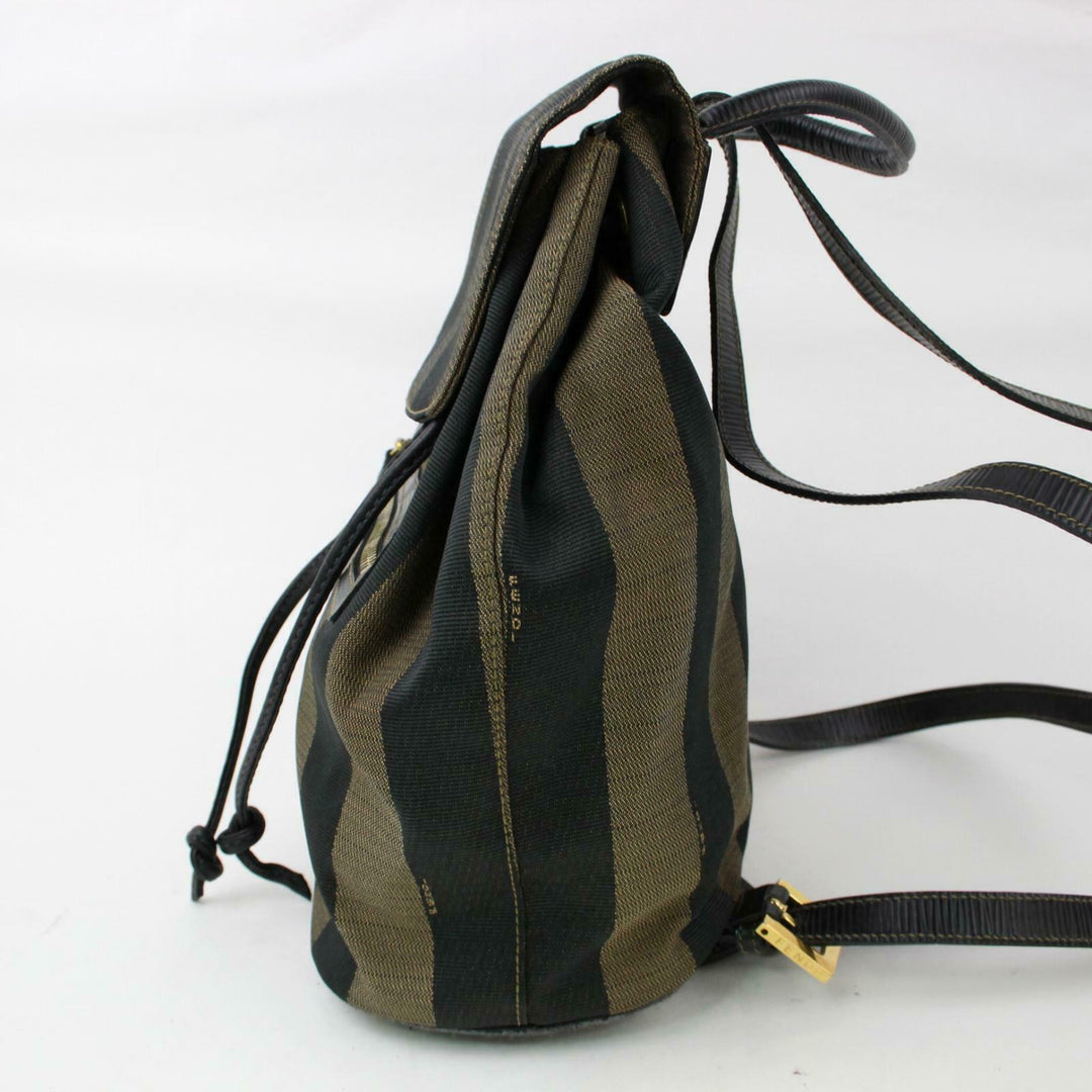 Indistinguishable  Fendi Back Pack Brown Canvas (SHC7-10279)
