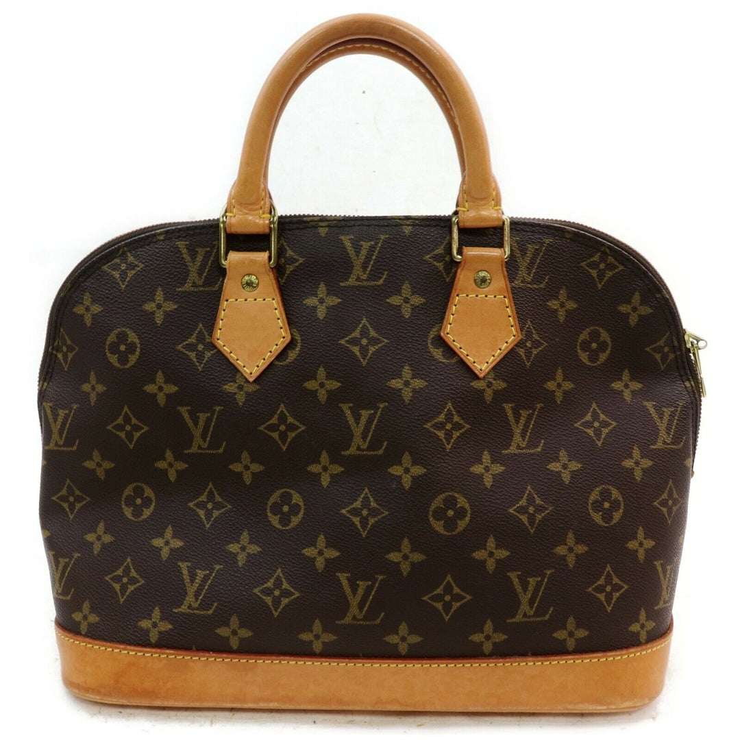 Louis Vuitton Hand Bag Alma Brown Monogram  (SHC7-10422)