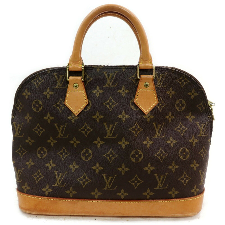 Louis Vuitton Hand Bag Alma Brown Monogram  (SHC7-10422)