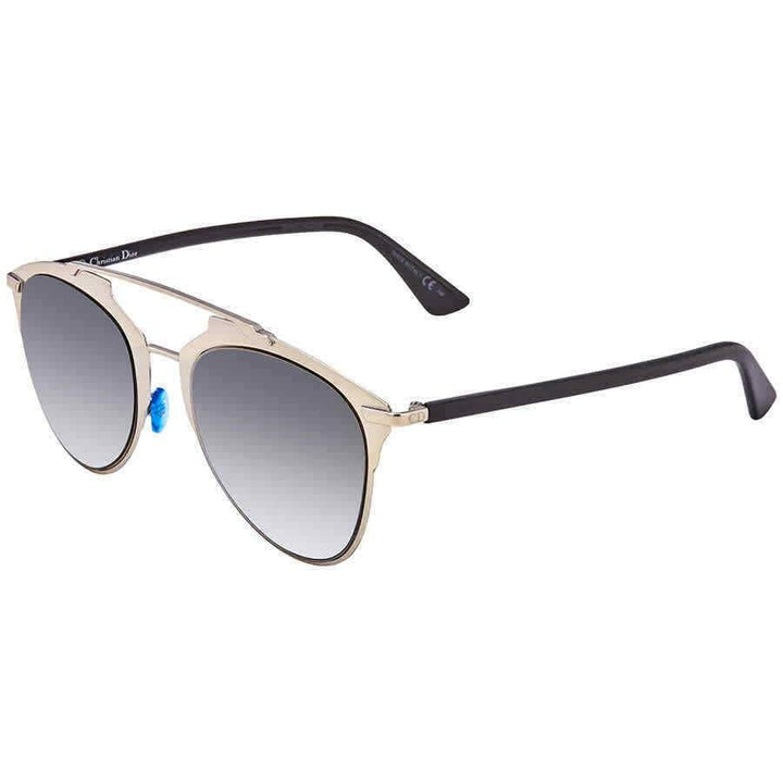 Di**r Reflected Gold Gradient Azure Aviator Ladies Sunglasses Di**rREFLECTED
