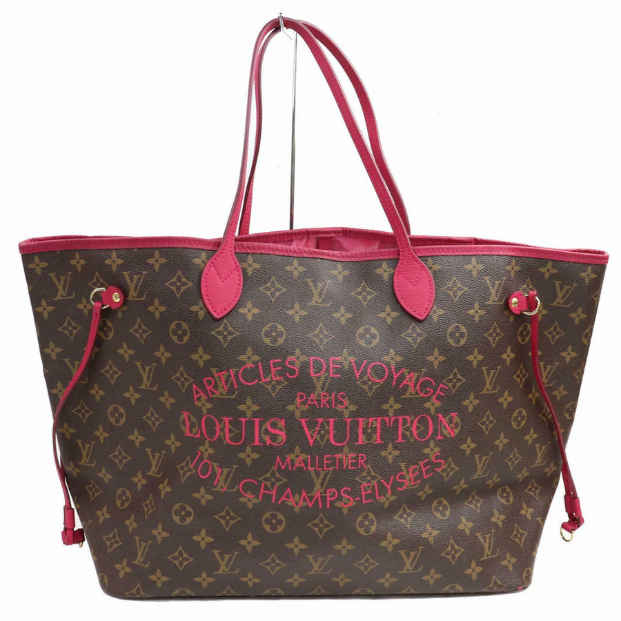 Louis Vuitton Shoulder Bag Neverfullgm Ikat Brown  (SHC7-10395)