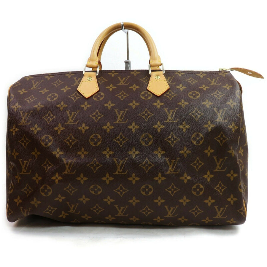 Louis Vuitton Hand Bag Speedy 40 Brown Monogram (SHC7-10076)