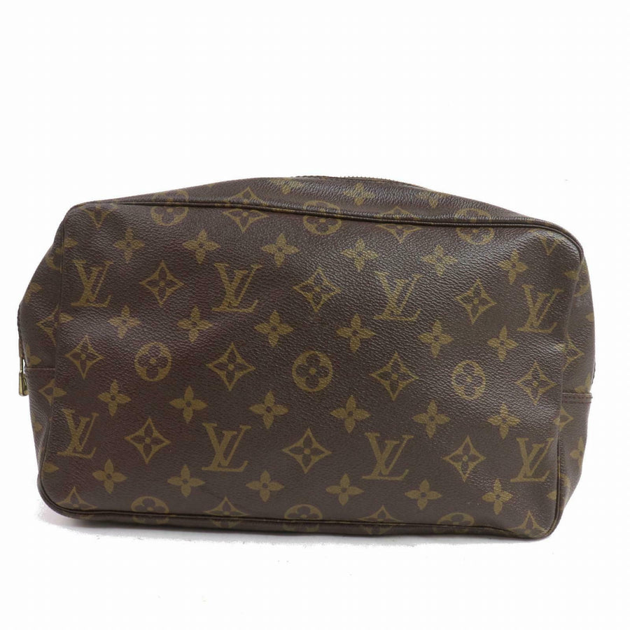 Louis Vuitton Cosmetic Pouch Troussetoilette 28  (SHC7-10640)