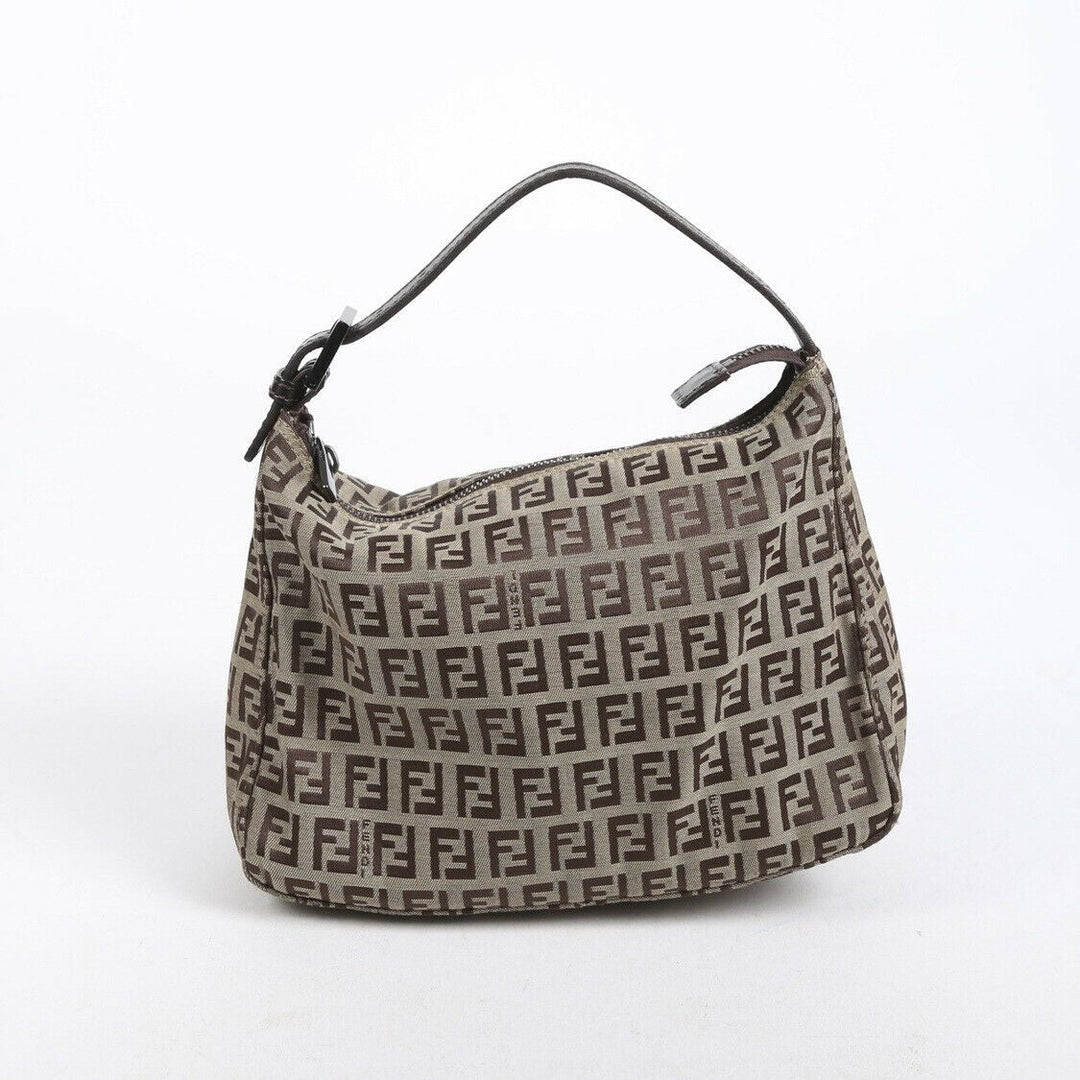 Fendi Bag Zucchino FF Beige Canvas