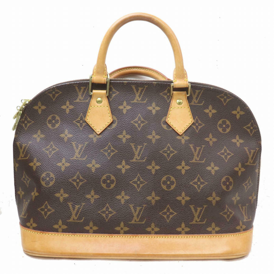 Louis Vuitton Hand Bag Alma Brown Monogram  (SHC7-10782)