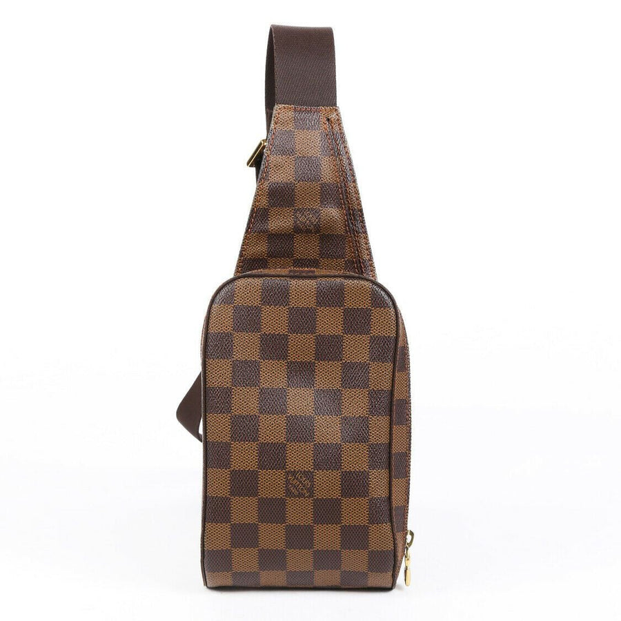 Louis Vuitton Bag Geronimos Damier Ebene Coated Canvas Sling