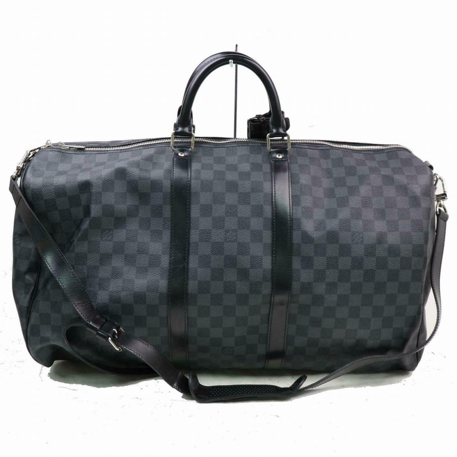 Louis Vuitton Boston Bag Keepall Bandouliere 55  (SHC7-10737)