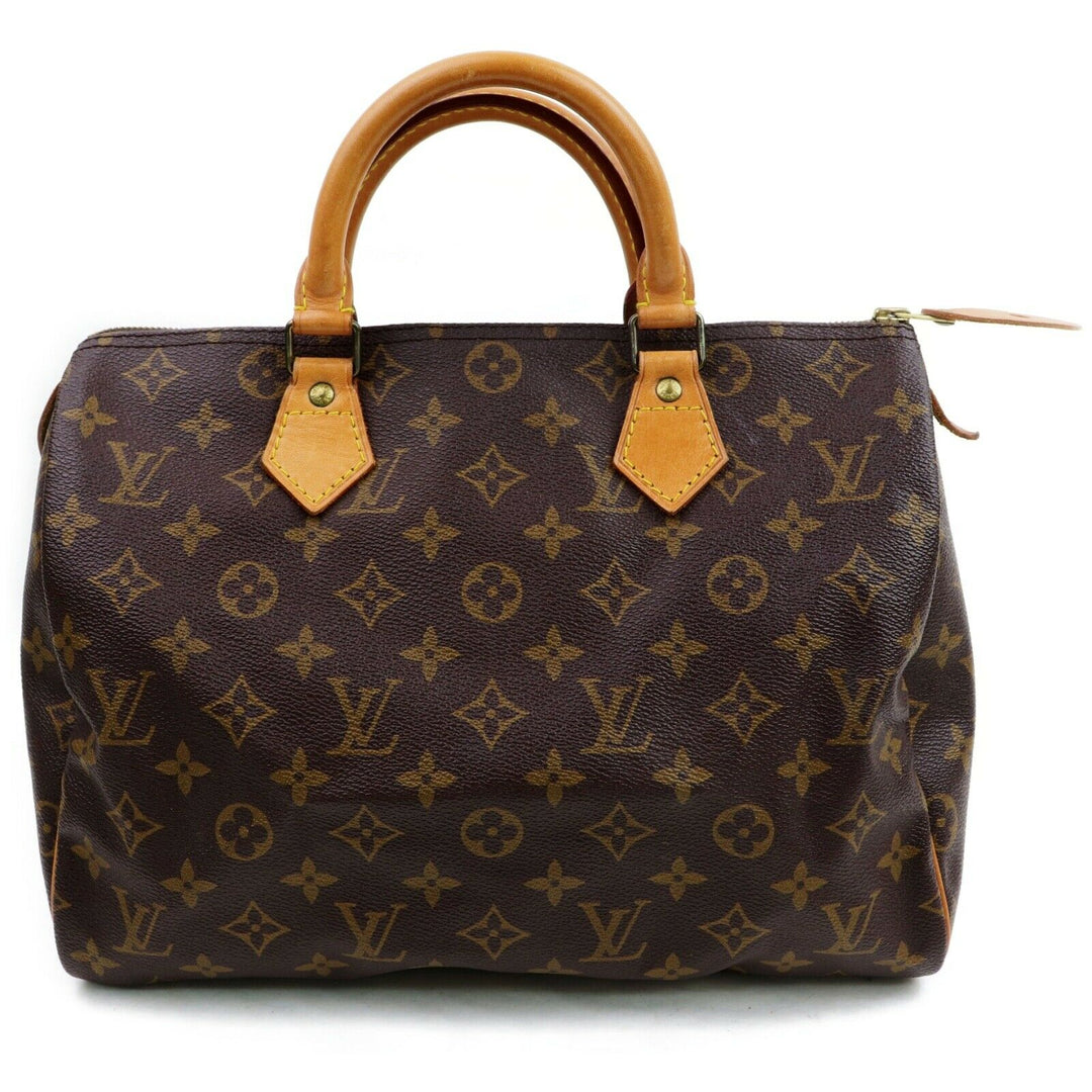 Louis Vuitton Hand Bag Speedy 30 Brown Monogram (SHC7-10558)