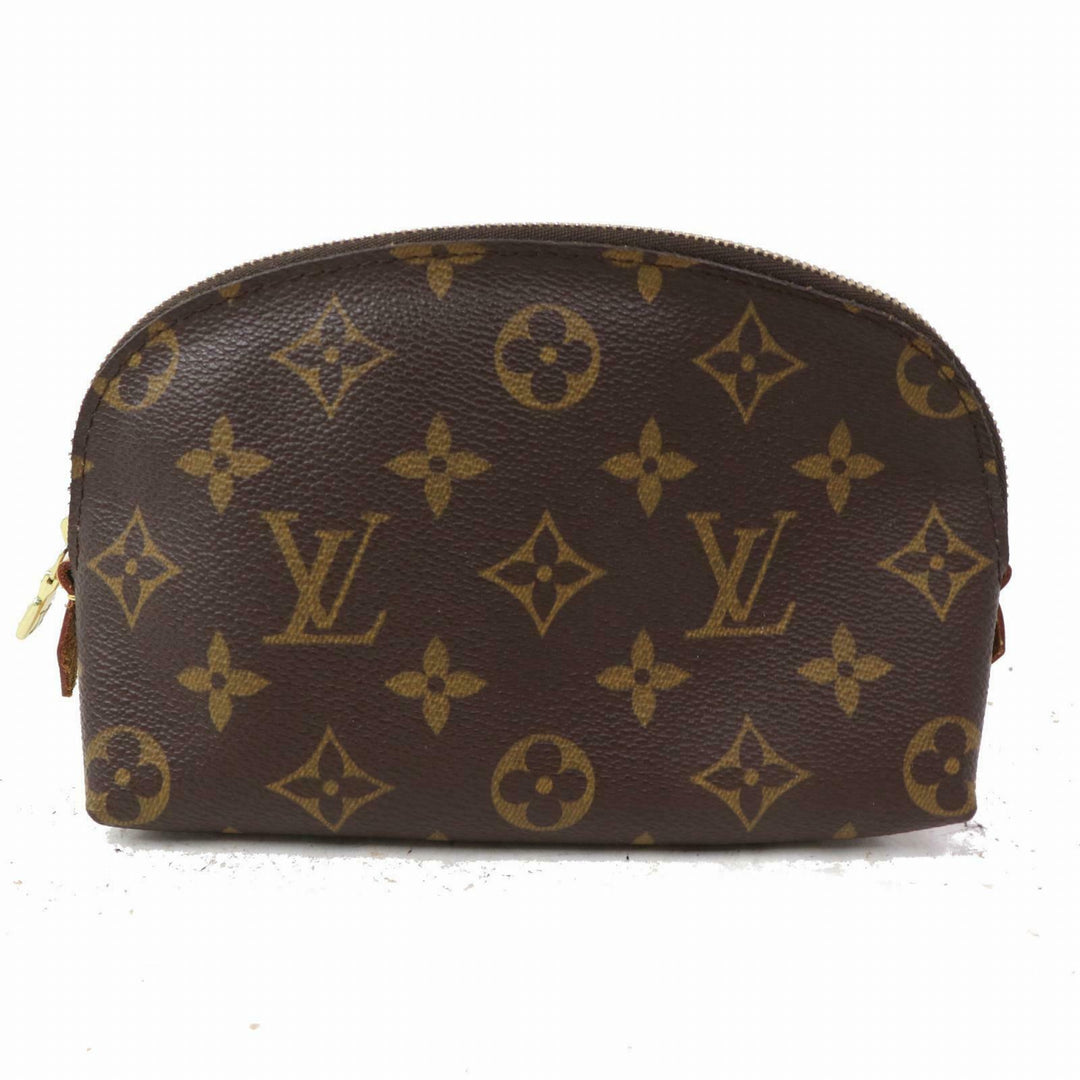Louis Vuitton Pochette Cosmetic Pouch Purse  (SHC7-10703)