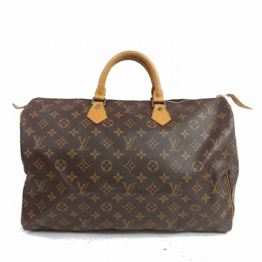 Louis Vuitton Hand Bag Speedy 40 Brown Monogram (SHC7-10441)