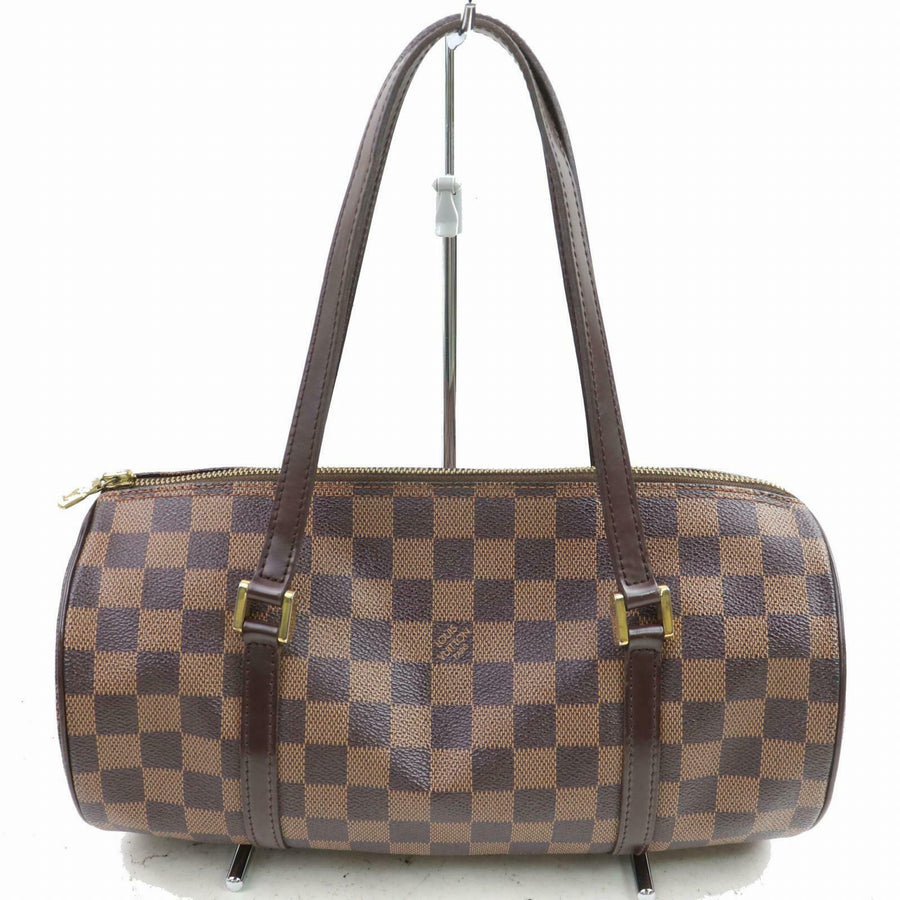 Louis Vuitton Hand Bag Papillon 30 Ebene Brown Damier (SHC7-10316)