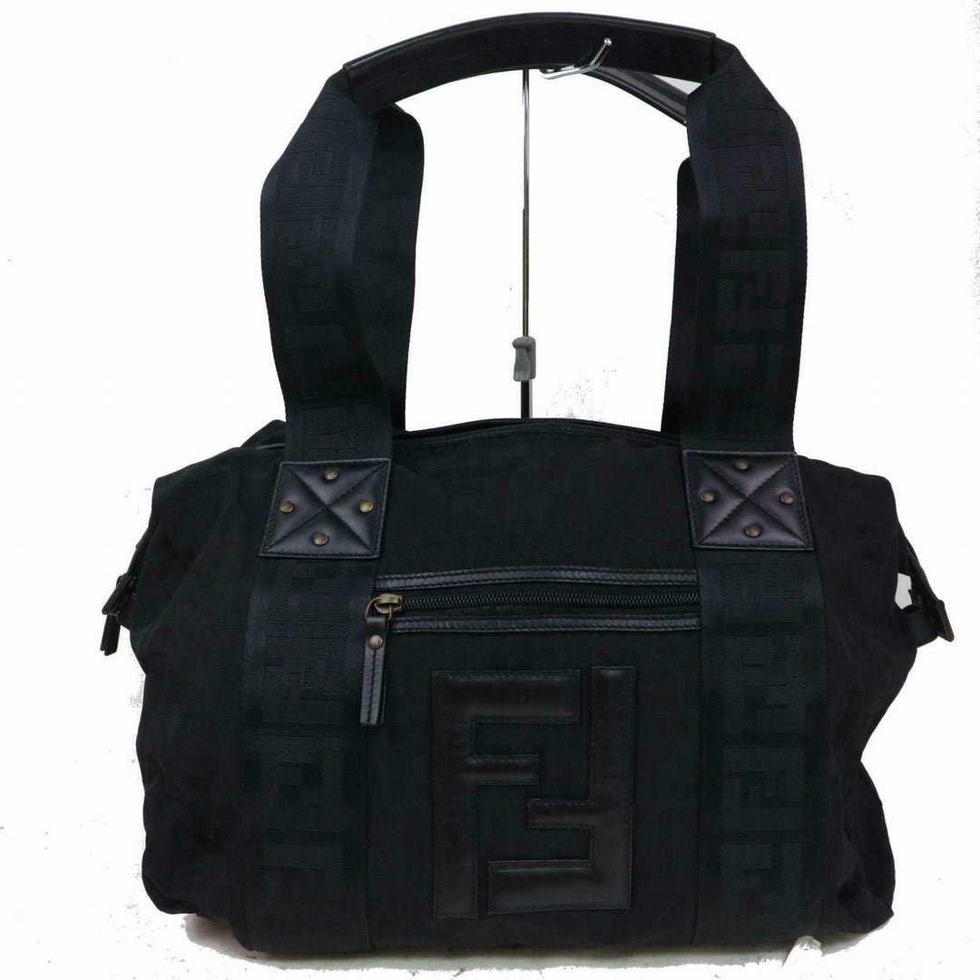 Fendi Shoulder Bag Black Nylon (SHC1-14524)