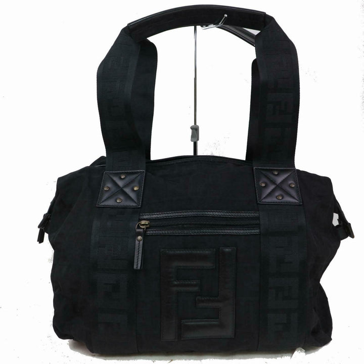 Fendi Shoulder Bag Black Nylon (SHC1-14524)