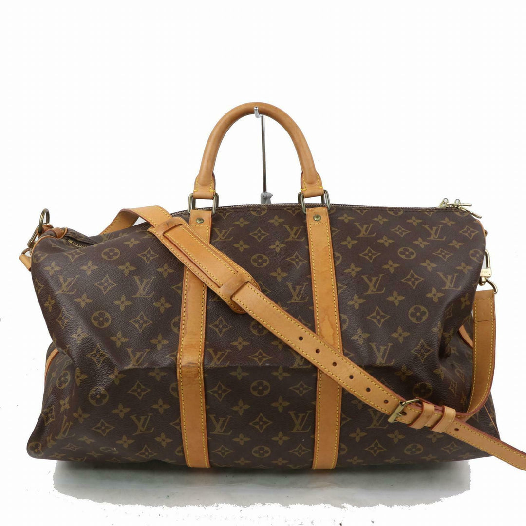 Louis Vuitton Boston Bag Keepall Bandouliere 50  (SHC7-10790)