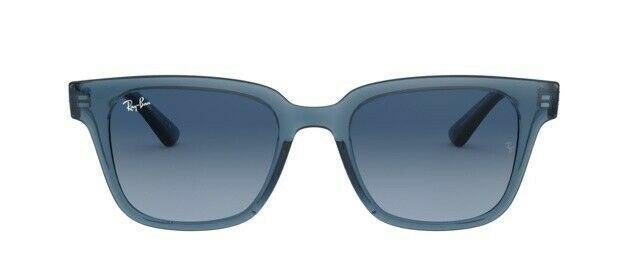 Ray Ban Azure Gradient Blue Square Unisex Sunglasses RB4323F 6448Q8 51