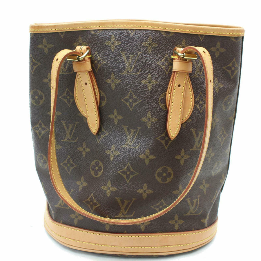 Louis Vuitton Tote Bag Backet Pm Brown Monogram  (SHC7-10412)