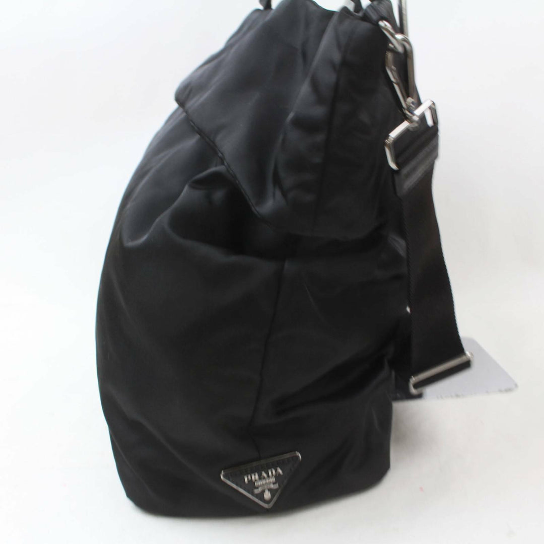 Indistinguishable  Prada Tote Bag Black Nylon (SHC7-10069)