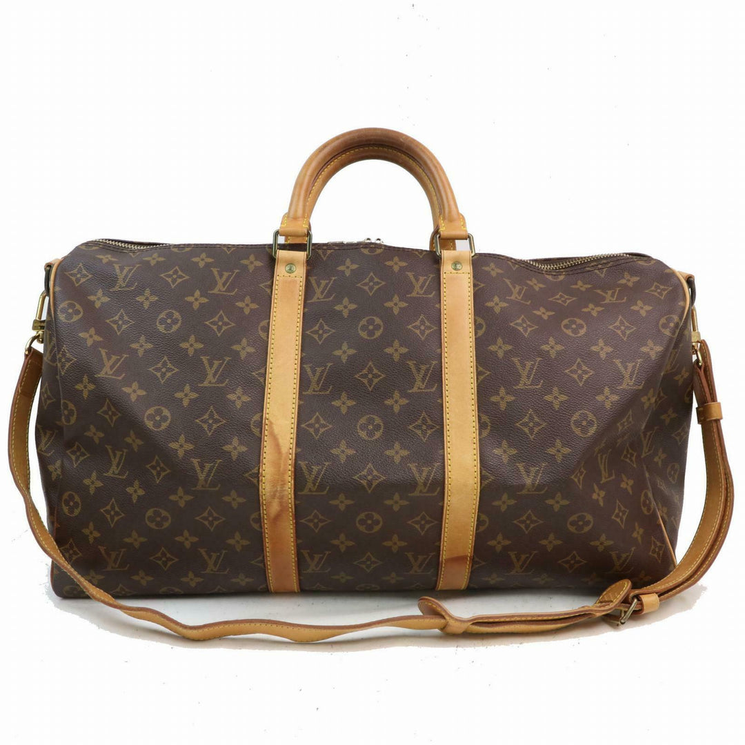 Louis Vuitton Boston Bag Keepall Bandouliere 50  (SHC7-10788)