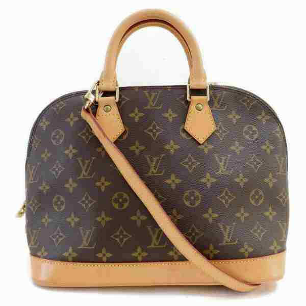 Louis Vuitton Hand Bag Alma Brown Monogram  (SHC7-11053)