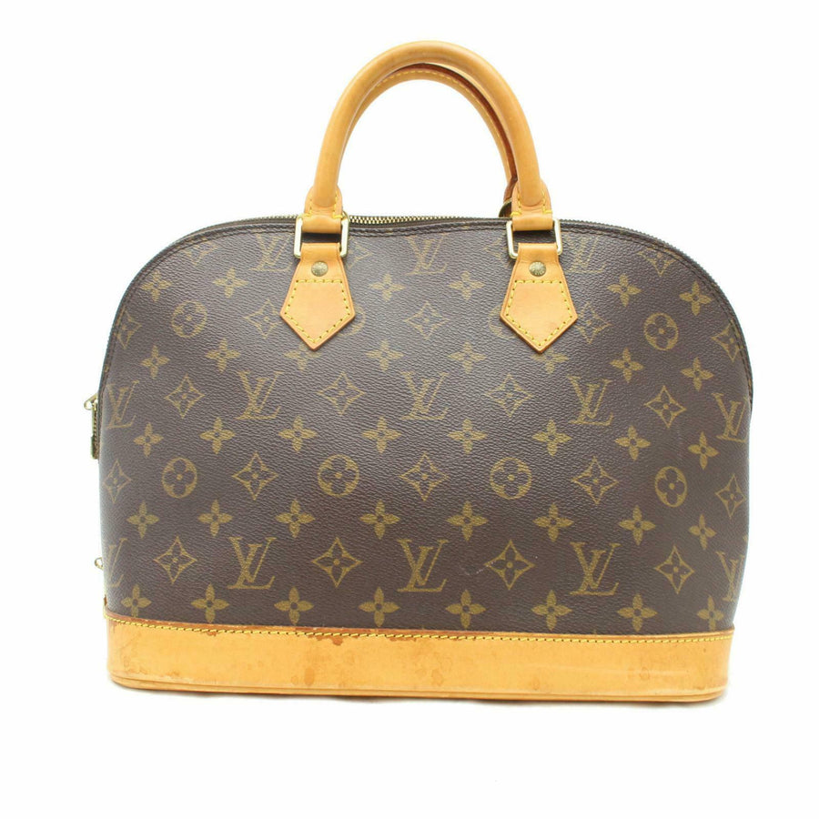 Louis Vuitton Hand Bag Alma Brown Monogram  (SHC7-10766)