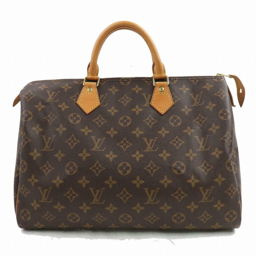 Louis Vuitton Hand Bag Speedy 35 Brown Monogram (SHC7-10212)