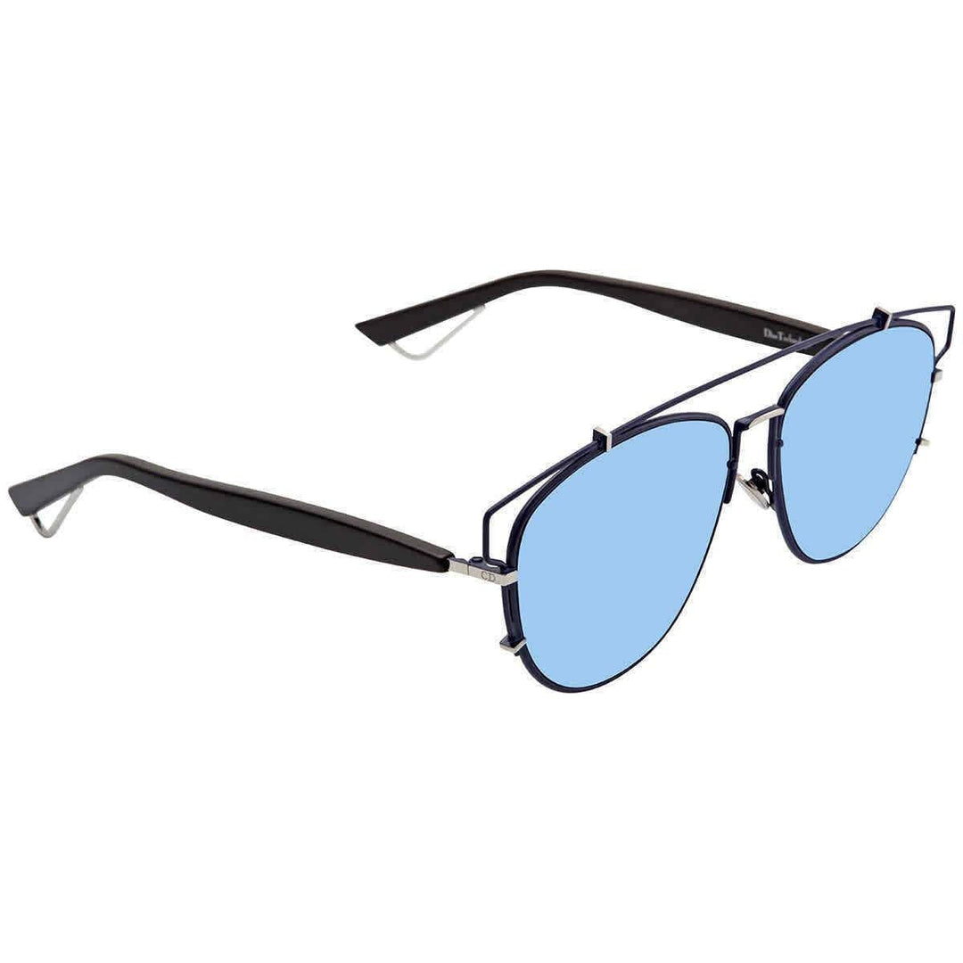 Di**r Azure Mirror Aviator Ladies Sunglasses Di**rTECHNOLOGIC PQU/A4 57
