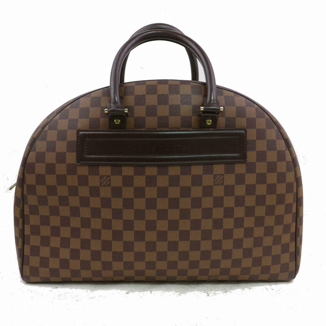 Louis Vuitton Boston Bag Nolita 24 Brown Damier (SHC1-17111)