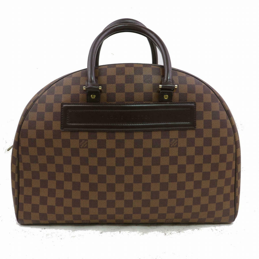 Louis Vuitton Boston Bag Nolita 24 Brown Damier (SHC1-17111)