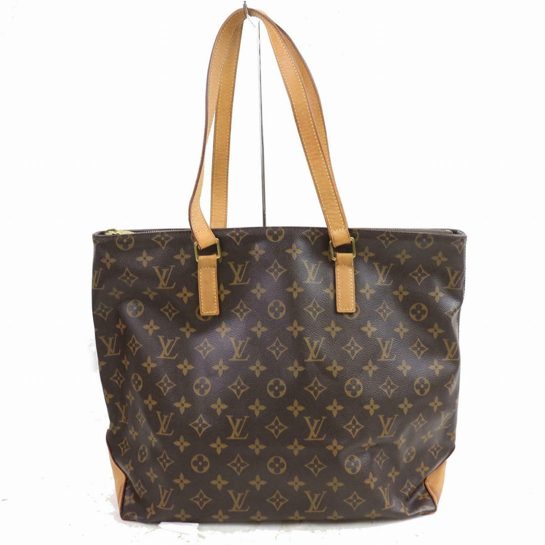 Louis Vuitton Tote Bag Cabas Mezzo Brown Monogram  (SHC7-10593)