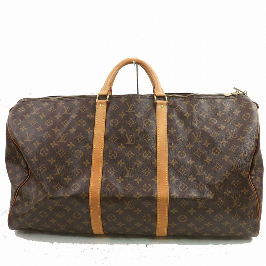 Louis Vuitton Boston Bag Keepall 60 Brown Monogram (SHC7-10306)