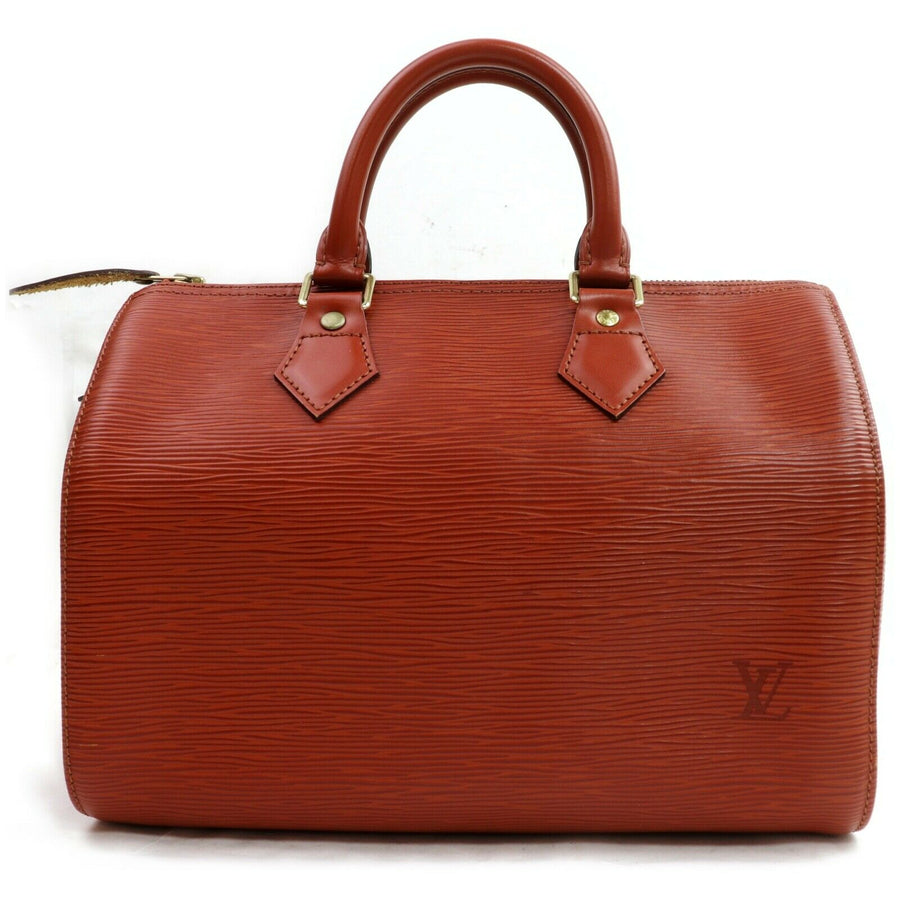 Louis Vuitton Hand Bag Speedy 25 Brown Epi (SHC7-10609)