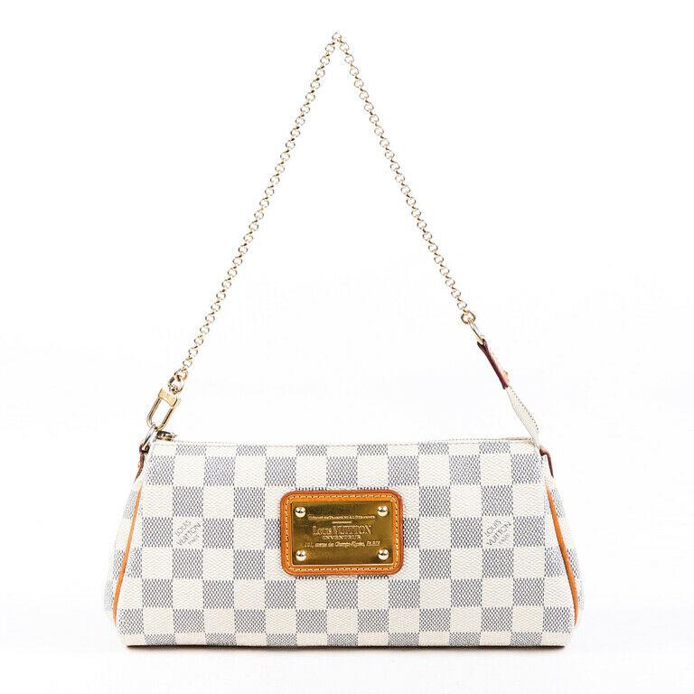 Louis Vuitton Bag Eva Pochette Damier Azur Crossbody