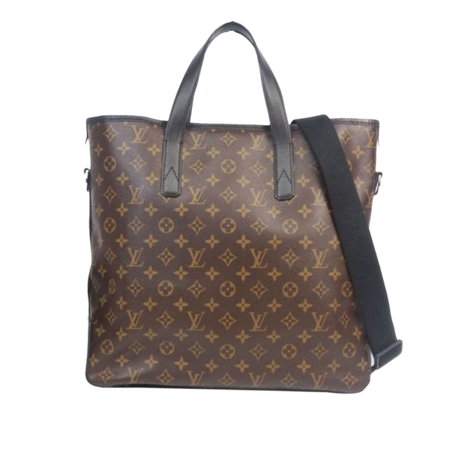 Pre-Loved Louis Vuitton Brown Monogram Macassar Davis Tote France