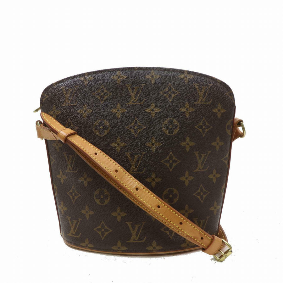Louis Vuitton Shoulder Bag Drouot Brown Monogram  (SHC7-10685)