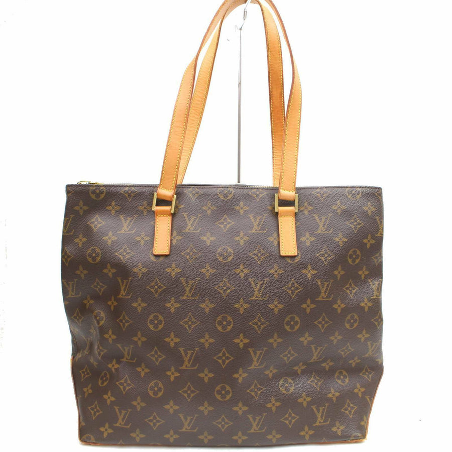 Louis Vuitton Tote Bag Cabas Mezzo Brown Monogram  (SHC7-10188)