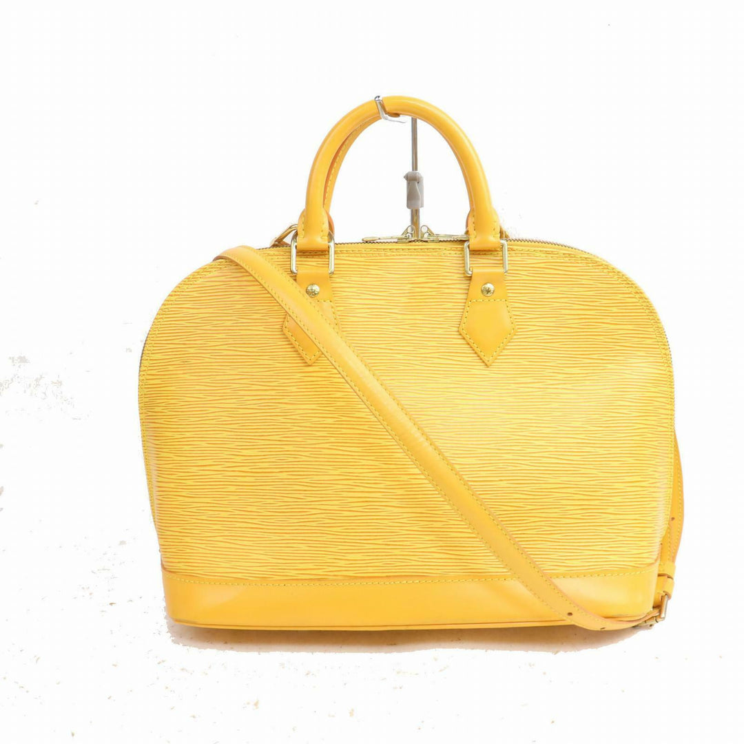 Louis Vuitton Shoulder Bag Alma Yellow Epi  (SHC7-10569)