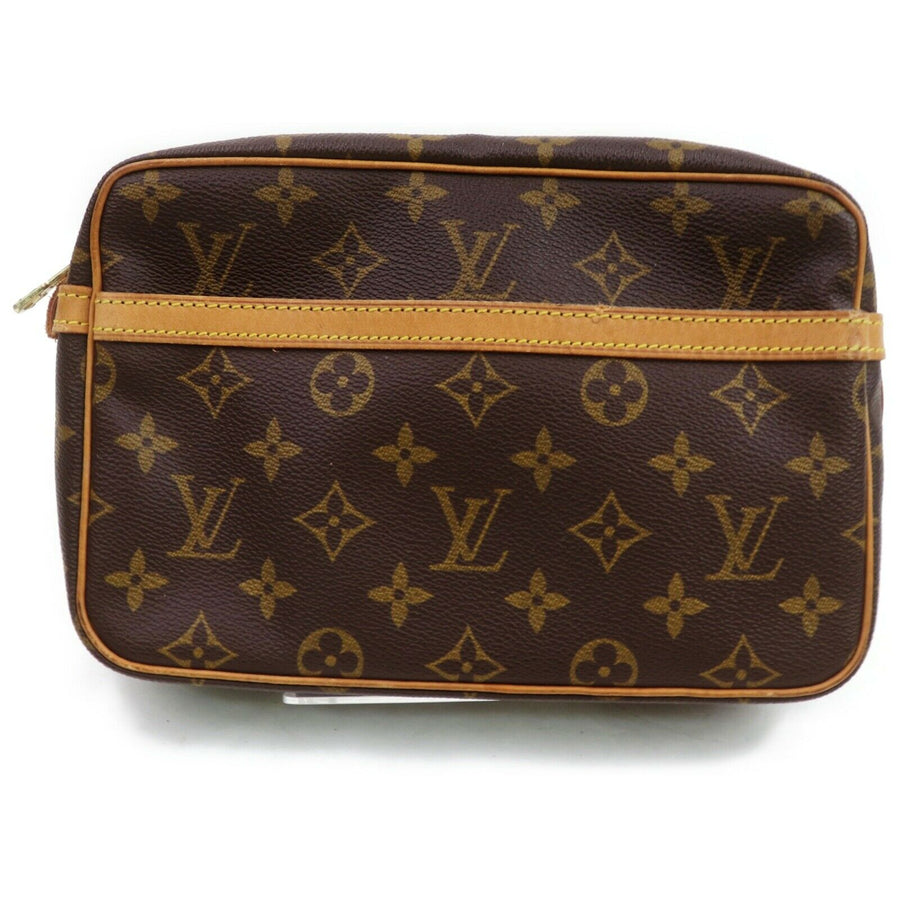 Louis Vuitton Clutch Compiegne 23 Brown Monogram (SHC7-10963)