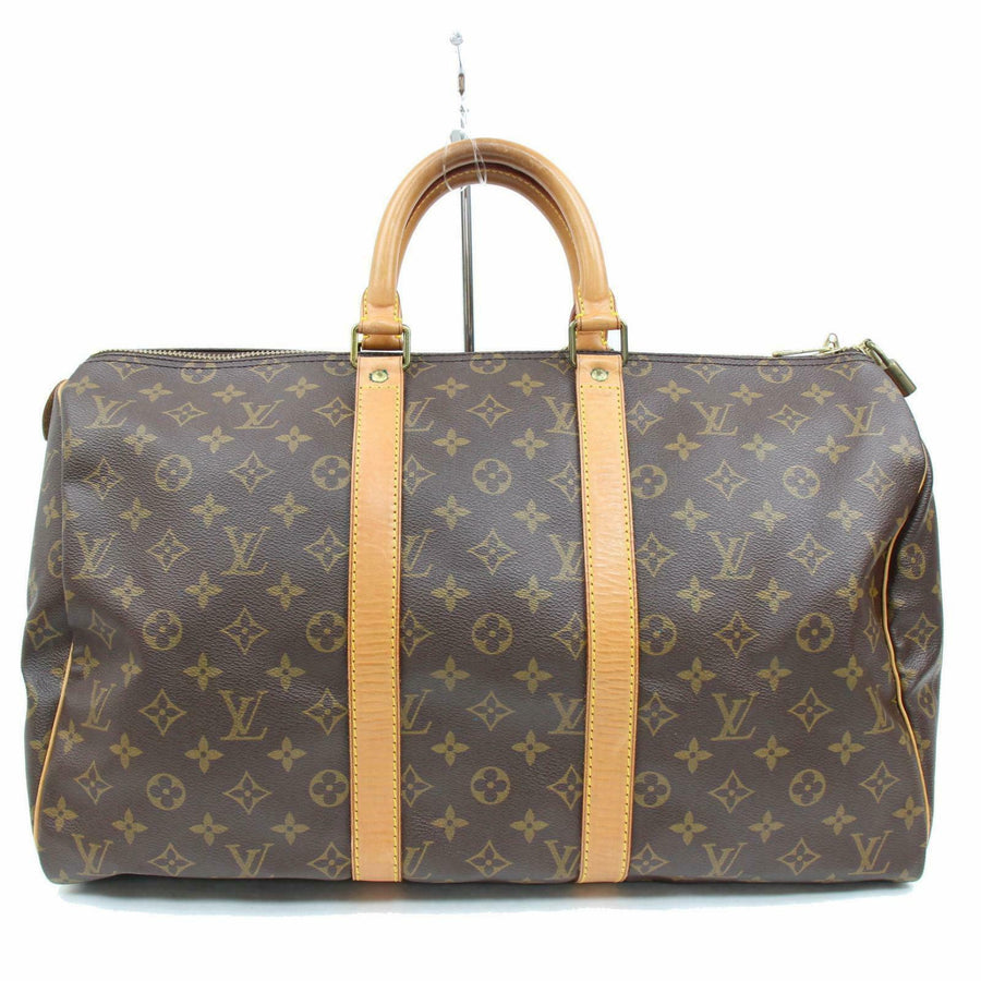 Louis Vuitton Boston Bag Keepall 45 Brown Monogram (SHC7-10352)