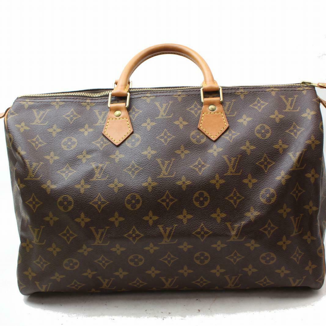 Louis Vuitton Hand Bag Speedy 40 Brown Monogram (SHC7-10551)