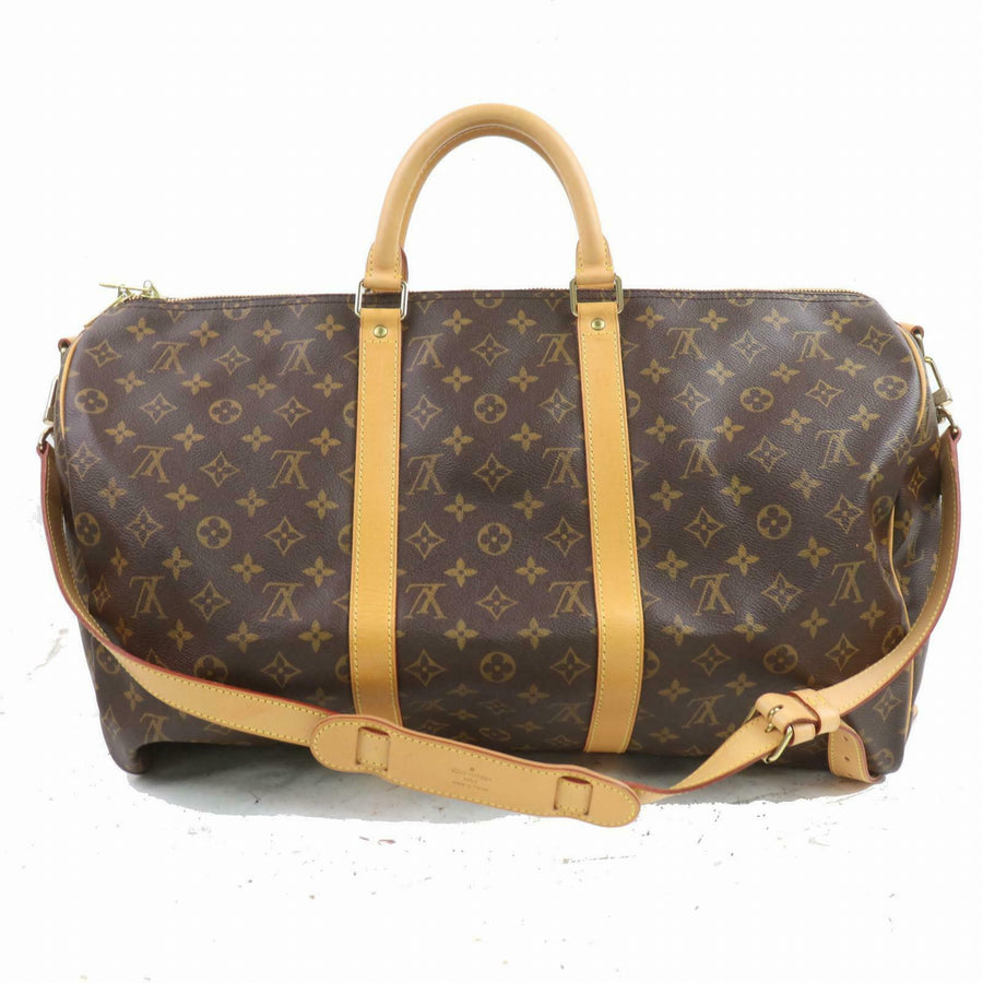 Louis Vuitton Boston Bag Keepall Bandoliere 50  (SHC7-10791)