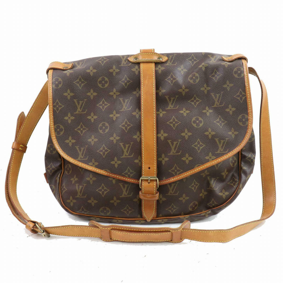 Louis Vuitton Shoulder Bag Saumur 30 Brown Monogram (SHC7-10560)