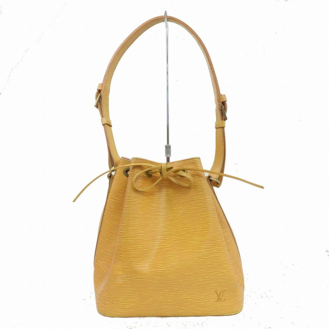 Louis Vuitton Shoulder Bag Petit Noe Yellow Epi  (SHC7-10492)