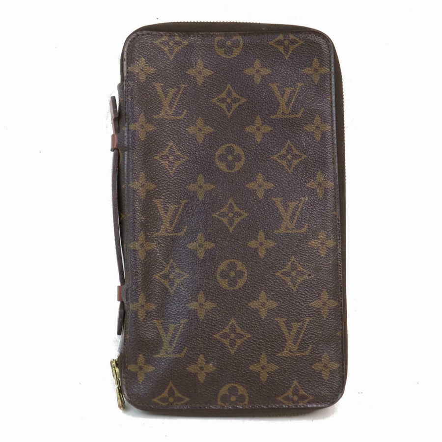 Louis Vuitton Hand Bag Escovedo Brown Monogram  (SHC7-10784)